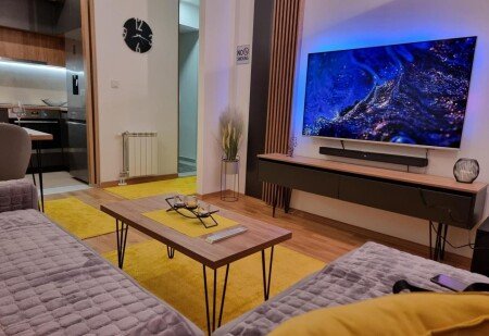 Wohnung 1 Schlafzimmer, mit Klimaanlage