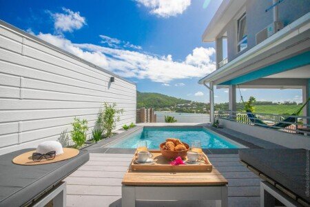 Villa 3 chambres, avec piscine