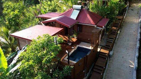 Ferienhaus 1 Schlafzimmer, mit Pool