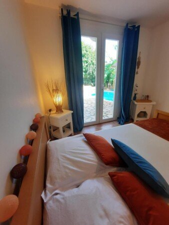 Bed and breakfast 1 chambre, avec piscine