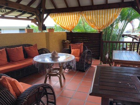 Appartement 2 chambres, avec jardin