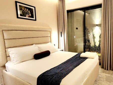 Apartment 4 guests, with garden