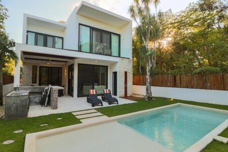 Villa 4 chambres, avec piscine