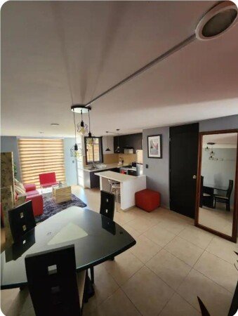 Apartamento 2 habitaciones, con jardín