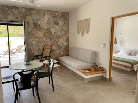 House 1 bedroom, with pool