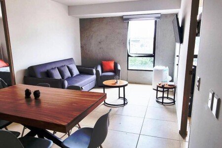 Apartamento 2 habitaciones, con aire acondicionado