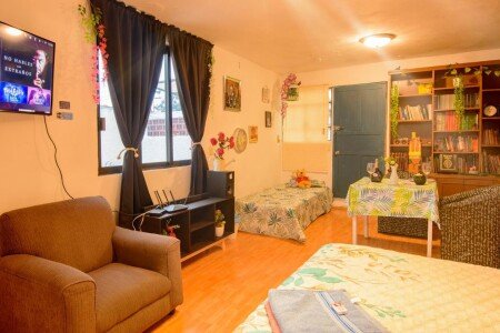 Apartamento 4 huéspedes, con jardín