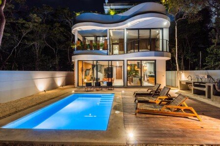 Villa 4 chambres, avec jacuzzi