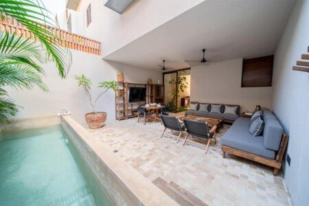 Casa 3 habitaciones, con aire acondicionado