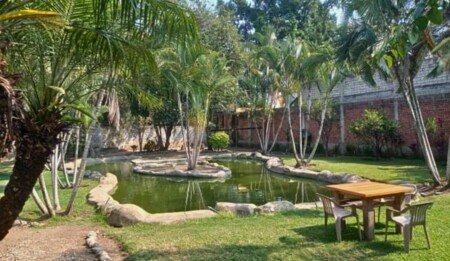 Apartamento 6 huéspedes, con jardín