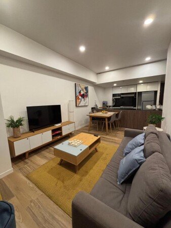 Apartamento 2 habitaciones, con jardín