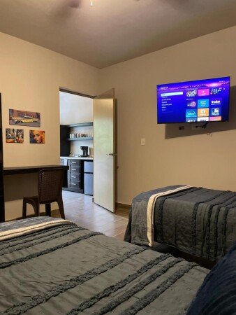 Apartment 1 bedroom, with garden