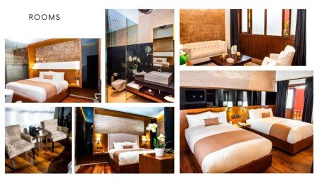 Hotel con aire acondicionado