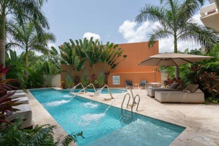 Hotel with jacuzzi