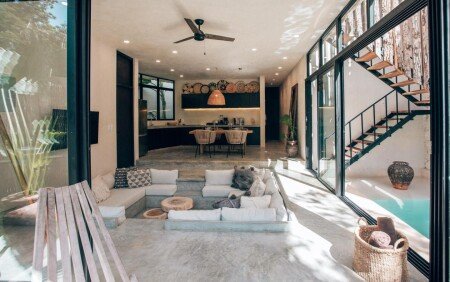 Villa 3 chambres, avec piscine