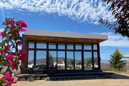 Camping / Mobil Home 6 huéspedes, con jardín