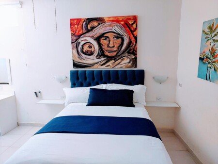 Apartamento 1 habitación, con jardín