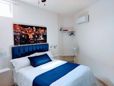 Apartamento 1 habitación, con jardín