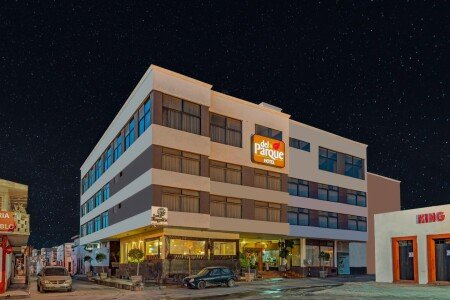Hotel con aire acondicionado