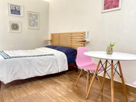 Apartamento 1 habitación, con aire acondicionado