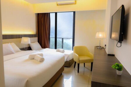 Aparthotel 7 guests, with pool