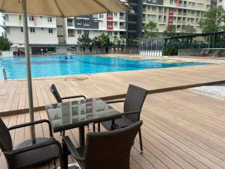 Apartment 3 bedrooms, with pool