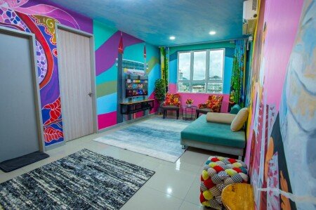 Apartment 3 bedrooms, with pool