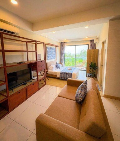 Apartment 1 bedroom, with pool