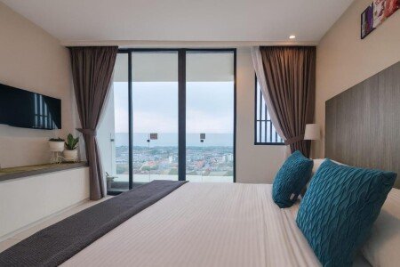 Apartment 1 bedroom, with pool