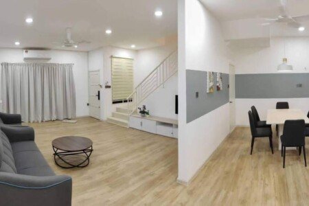 House 4 bedrooms, with air conditioning