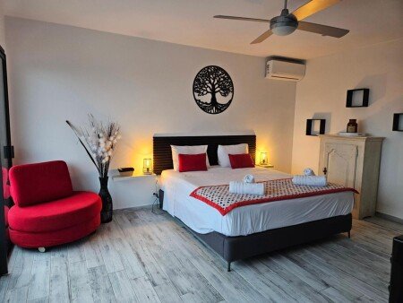 Bed and breakfast 2 guests, with pool