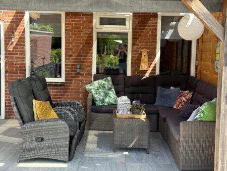 Huis 2 slaapkamers, met tuin
