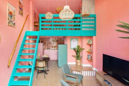 Appartement 1 slaapkamer, met tuin