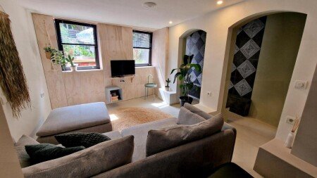 Appartement 1 slaapkamer, met tuin