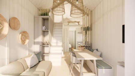 Huis 2 slaapkamers, met tuin