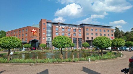 Hotel with gym