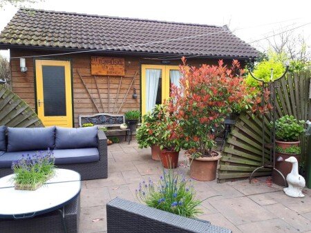 Bed and breakfast 1 Schlafzimmer, mit Garten