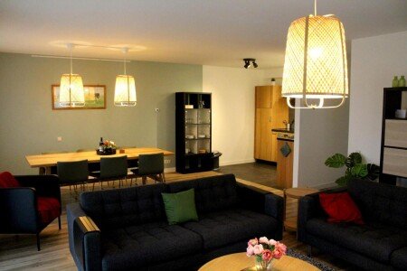 Wohnung 2 Schlafzimmer, mit Garten
