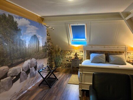 Bed and breakfast 1 slaapkamer, met zwembad