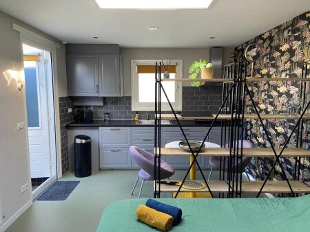 Appartement 1 slaapkamer, met tuin