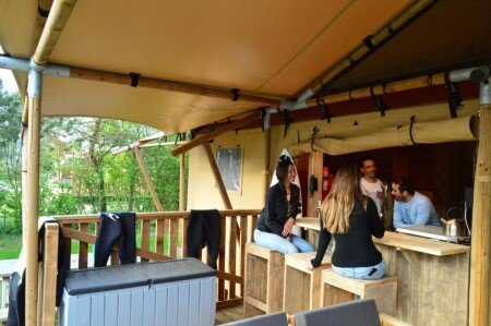 Außergewöhnlich unterkunft 6 Gäste, mit Whirlpool