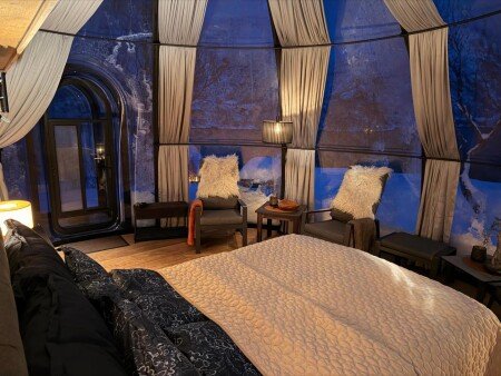 Tente 1 chambre, avec jardin