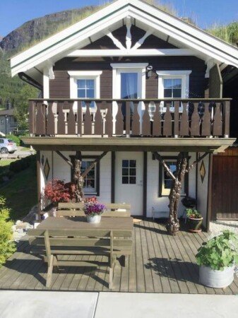 Ferienhaus 1 Schlafzimmer, mit Garten