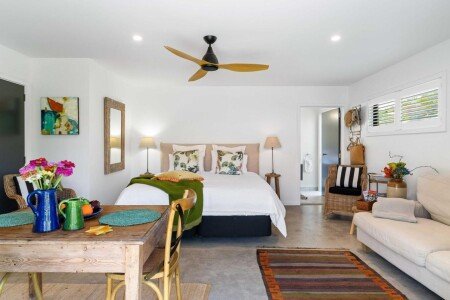 Apartment 1 bedroom, with garden