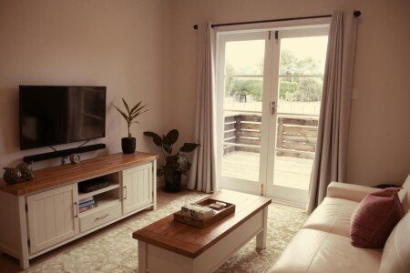 Apartment 1 bedroom, with garden