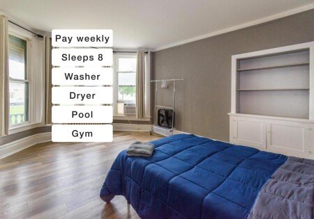 Apartment 2 bedrooms, with pool