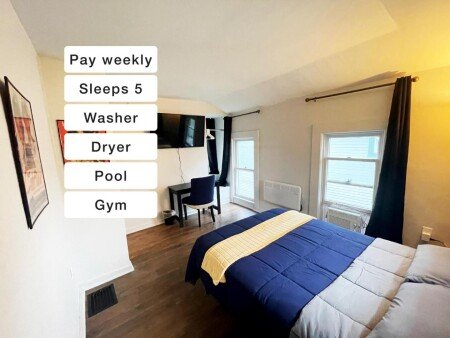 Apartment 1 bedroom, with pool