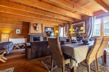 Chalet authentique, 3 chambres, avec wifi