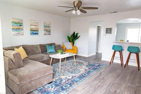 House 5 guests, with air conditioning