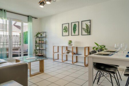 Appartement moderne, 1 chambre, avec wifi